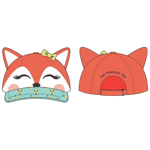 TODDLER CAP FOX 3D