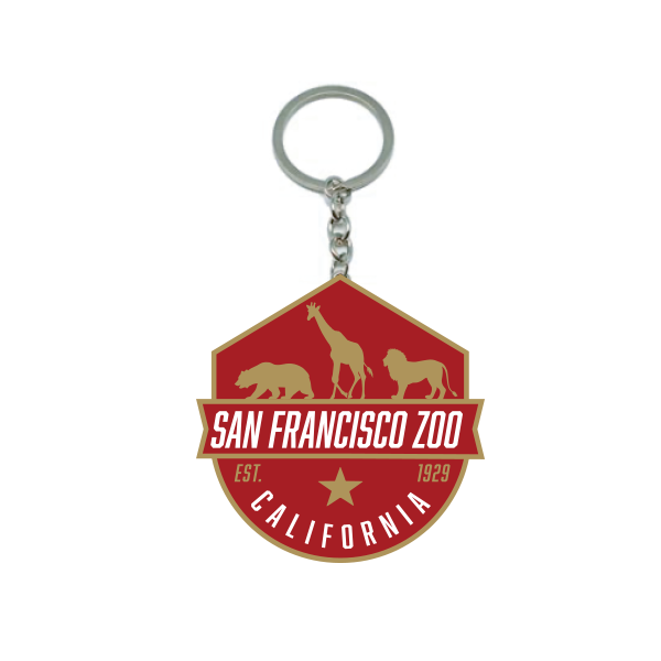 COLORS OF SF KEYCHAIN